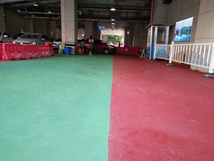彩色陶瓷防滑路面項目工程:廈門大學(xué)附屬第一醫(yī)院